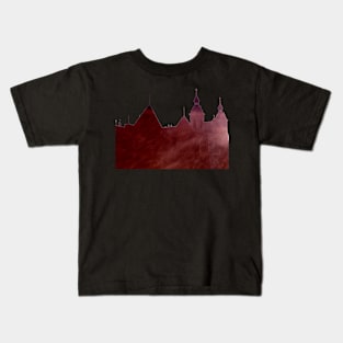 Polish Church Silhouette Kids T-Shirt